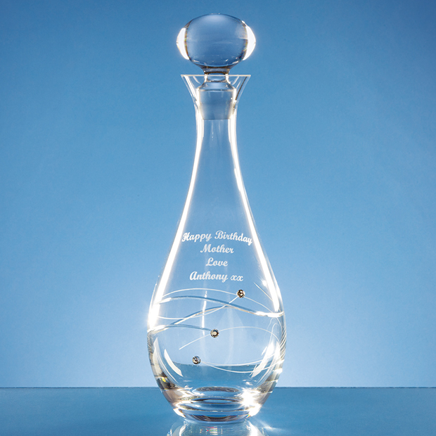 Large image for Diamante Spiral Wine Decanter 